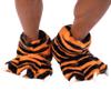 Lazy One Animal Paw Slippers for Kids and Adults, Fun Costume for Kids, Cozy Furry Slippers, Tiger view 2