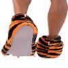 Lazy One Animal Paw Slippers for Kids and Adults, Fun Costume for Kids, Cozy Furry Slippers, Tiger view 3