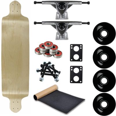 Moose Longboard Complete 9.75" x 41" Drop Down Natural