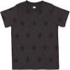 CODE FIVE Toddler Five Star Soft Cotton Crew Neck Tee 3029, Smoke Star, 3 view 1