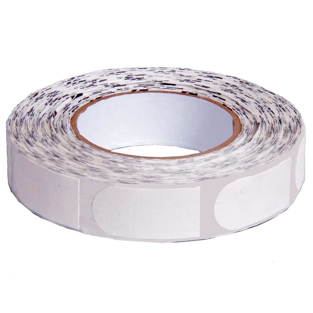 Strikeforce Bowling Sure Fit Insert Bowling Tape (White, 1" - 500-Piece Roll)