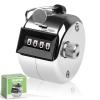 SDARMING Tally Counter, 4-Digit Clicker Counter, Metal Hand Tally Counters Clicker Pitch Counter for Counting, Knitting, Coaching, Golf, Lap, Fishing view 1