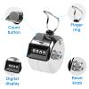 SDARMING Tally Counter, 4-Digit Clicker Counter, Metal Hand Tally Counters Clicker Pitch Counter for Counting, Knitting, Coaching, Golf, Lap, Fishing view 2