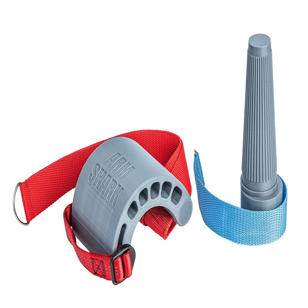 Arm Shark Arm Wrestling Exercise Handle 2 Set (Wrist Curl, Cone) Forearm Finger Grip Strength
