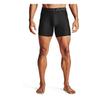Under Armour Men's Tech 6-inch Boxerjock 2-Pack, Black (001)/Black, X-Small view 2