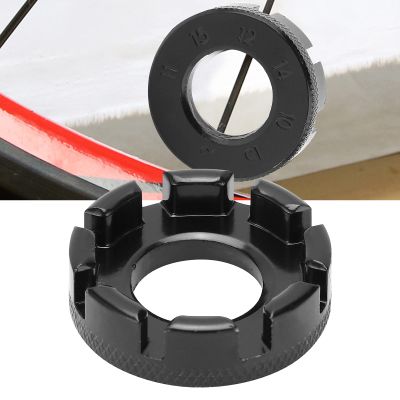 Naroote Wheel Spoke Wrench, High Reliability Bike Spoke Wrench Bicycle Spokes Bicycle Tool for Work for Bicycle (Black)