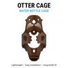 Portland Design Works Water Bottle Cage - Lightweight Water Bottle Holder for Bikes, Otter Cage, Brown view 2