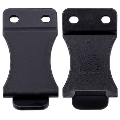 [10PCS] HolsterSmith FOMI Holster Clip for 1.50 Inch Belts  IWB/OWB  USA Made - Adjustable Cant - for Kydex Gun Holsters, Knife Sheaths, Inside Waistband Clips, Taser Mounts