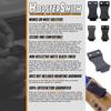 [10PCS] HolsterSmith FOMI Holster Clip for 1.50 Inch Belts  IWB/OWB  USA Made - Adjustable Cant - for Kydex Gun Holsters, Knife Sheaths, Inside Waistband Clips, Taser Mounts view 4