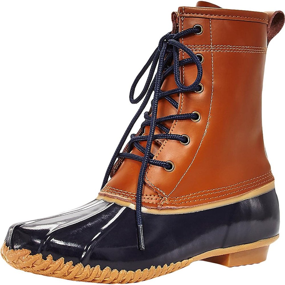 Khombu Womens Clarissa Leather Waterproof Winter Boots Tan 7 Medium (B,M)