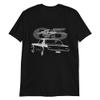 1965 Stang Classic Pony Car Club Short-Sleeve Mens T-Shirt Mens Black view 1