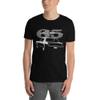 1965 Stang Classic Pony Car Club Short-Sleeve Mens T-Shirt Mens Black view 2