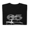 1965 Stang Classic Pony Car Club Short-Sleeve Mens T-Shirt Mens Black view 4