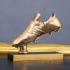 Trophies Trophies With Custom Engraving Football Trophy, Golden Boot Award 3D Statue, Resin Gold-plated Trophy, Fan Supplies, Souvenirs, Free Engraving Text ( Color : Copper , Size : 20x7x17cm ) view 3