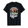 Apparently I Camp Now Funny Camping Hiking Camper RV Gift T-Shirt view 1