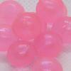 BnR Tackle SBPS8 Soft Beads, 8 mm, Pink Sheen, Neutral Buoyancy, 15/Pack view 1