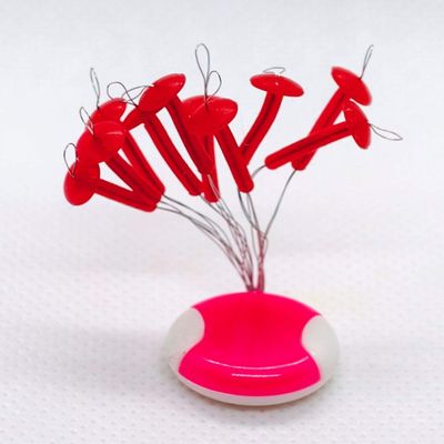 BnR Tackle SBSTRXL Red T-Stops, X-Large, 2-4lb, 40 Pack