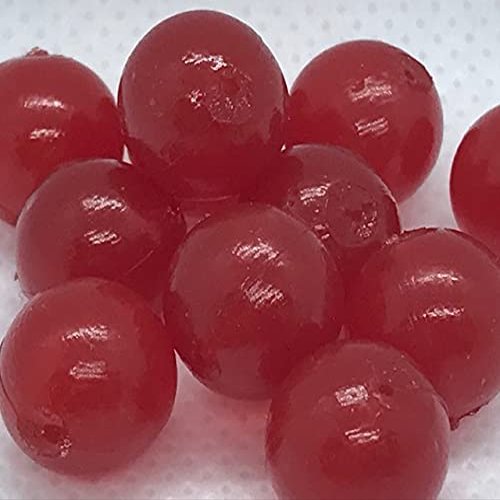 BnR Tackle SBRD10 Soft Beads, 10 mm, Roe Be Dark, Neutral Buoyancy, 10/Pack