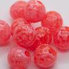 BnR Tackle SBMR12 Soft Beads, 12 mm, Mottled Red, Neutral Buoyancy, 10/Pack view 1