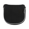 Andux Mesh Heel-Shafted Mallet Putter Cover Golf Putter Head Covers Black, Square MT/TG14 view 3