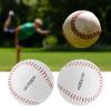 Sports Practice Softballs 2pcs, 12 inch Official Size Slow Pitch Softball Training Ball for Games Soft Toss Batting Practice view 3
