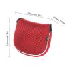 Andux Mesh Heel-Shafted Mallet Putter Cover Golf Putter Head Covers Red, Square MT/TG14 view 3