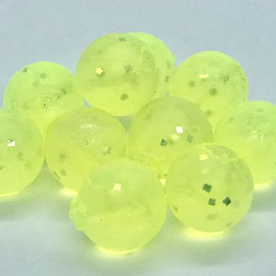 BnR Tackle SBTEC12 Soft Beads, 12mm, Techno, Neutral Buoyancy, 10/Pack