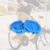 CUCUDAI 1 Pair Bicycle Pedal Children Bike Tricycle Replacement Cycling Tools Non Slip-Red view 3