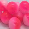 BnR Tackle SBRR10 Soft Beads, 10 mm, 50/50 Red Roe, Neutral Buoyancy, 10/Pack view 1