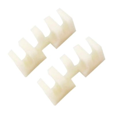 CUCUDAI 2pcs Badminton Stringing Machine Tool Racket Load Spreader Adapter Universal Protector Attachment-White