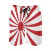 BAIKUTOUAN Japanese Rising Sun Flag Print Swim Trunks Short Beach Pants for Men Casual view 2