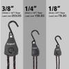 Ayaport Kayak Rope Tie Down Ratchet Straps Bow and Stern Ratcheting Tie Downs Rope Hanger Kayak and Canoe Accessories view 4