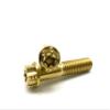 SSTI Titanium M8x15/20/25/40/47/49/55/60mm Ti GR5 6AL4V Flange Trox Head Screws PVD Coated for Bicycle/Motocycle MTB Parts Fixed Gear (10 PCS) (M8x55mm, Gold) view 4