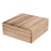 Cabilock 1pc Vintage Wood Jewelry Case Retro Storage Box for Packaging Organizing Jewelry Lightweight Container for Accessories for Friends Family view 1