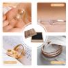 Cabilock 1pc Vintage Wood Jewelry Case Retro Storage Box for Packaging Organizing Jewelry Lightweight Container for Accessories for Friends Family view 4