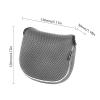Andux Mesh Heel-Shafted Mallet Putter Cover Golf Putter Head Covers Grey, Square MT/TG14 view 2