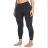 YUNOGA Women's High Waist Buttery Soft Athletic Yoga Pants 25" Inseam Leggings with Pockets (M, Charcoal Grey) view 1
