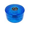Alterskate Skateboard Cruiser Wheels 65mm 78a with Bearings (Translucent Blue) view 4