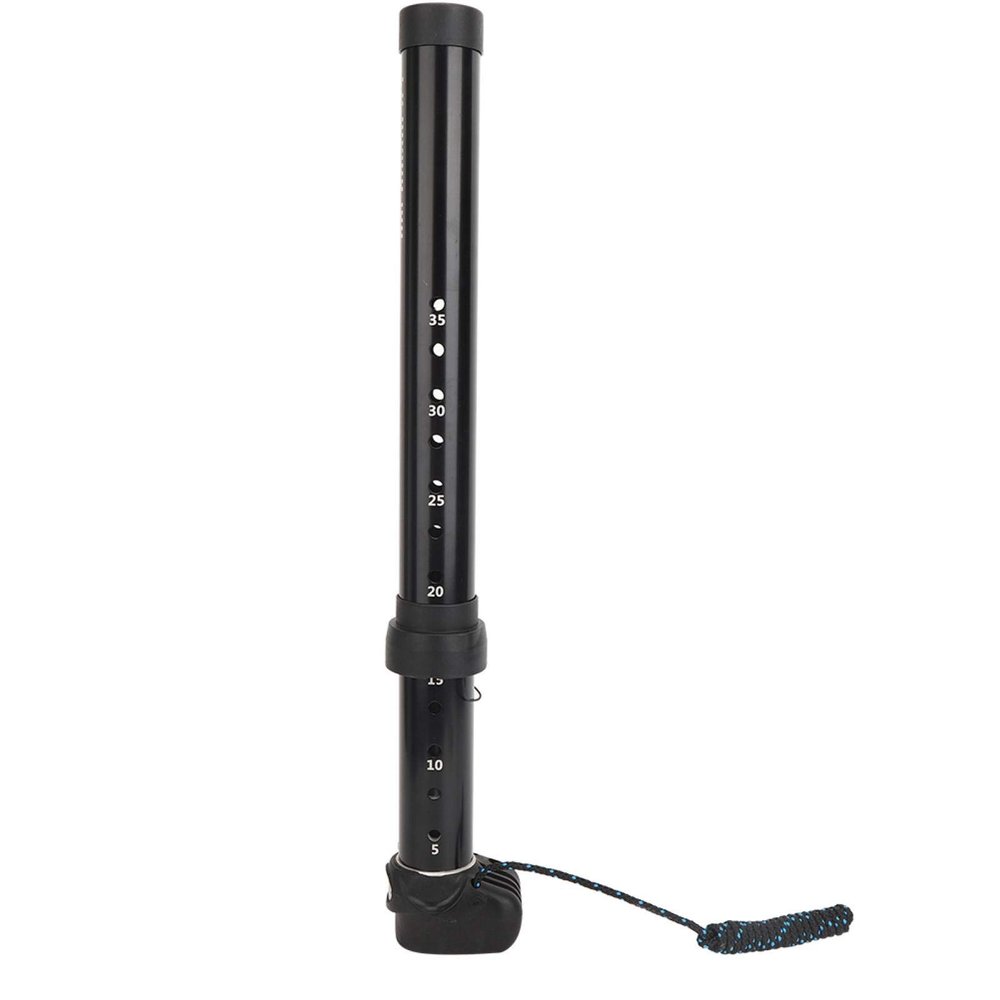 EVTSCAN Universal SDM Mast Extension Adapter, 0-35cm Adjustable Aluminum Alloy Base Mount, for Windsurfing & Sailboard Accessories