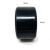 Alterskate Skateboard Cruiser Wheels 65mm 78a with Bearings (Black) view 3