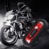 MACHSWON LED Motorcycle Helmet Light,Bike Helmet Light, Motorcycle Helmet Brake Light/Bike Bicycle LED Safety Warning Helmet Lights for Night Riding, Chargeable Cable view 1