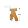OBTOUTDOOR Archery 2 Finger Guard Left Hand for Women Adults Protector Gear Bow Hunting Accessories (Brown) view 3