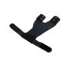 OBTOUTDOOR Archery 2 Finger Guard Left Hand for Women Adults Protector Gear Bow Hunting Accessories (Black)