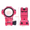 WestHunter Optics Adjustable Height Dovetail Scope Rings, 1 Inch 30 mm Precision Scope Mount | Red view 4