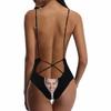 Custom One Piece Swimsuit with Face Photo Personalized Swimsuits for Women Slimming Swimming Suits Sexy Bathing Suits view 3