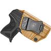 Amberide Ruger LCP2/LCPII IWB Holster,Kydex-Boltaron Inside Waistband Fit Ruger LCP2 & LCPII .380 Pistols,Secure Retention,Quick Draw,030 Adjustable Cant view 1