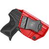 Amberide Ruger LCP2/LCPII IWB Holster,Kydex-Boltaron Inside Waistband Fit Ruger LCP2 & LCPII .380 Pistols,Secure Retention,Quick Draw,030 Adjustable Cant view 1