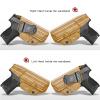Amberide M&P M2.0 Compact IWB Holster, Kydex-Boltaron Inside Waistband Fit M&P M2.0 3.6/3.5 Compact 9mm/.40, Quick Draw, Secure Retention, 030 Cant view 2