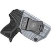 Amberide Ruger LCP2/LCPII IWB Holster,Kydex-Boltaron Inside Waistband Fit Ruger LCP2 & LCPII .380 Pistols,Secure Retention,Quick Draw,030 Adjustable Cant view 1