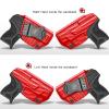 Amberide Ruger LCP2/LCPII IWB Holster,Kydex-Boltaron Inside Waistband Fit Ruger LCP2 & LCPII .380 Pistols,Secure Retention,Quick Draw,030 Adjustable Cant view 2